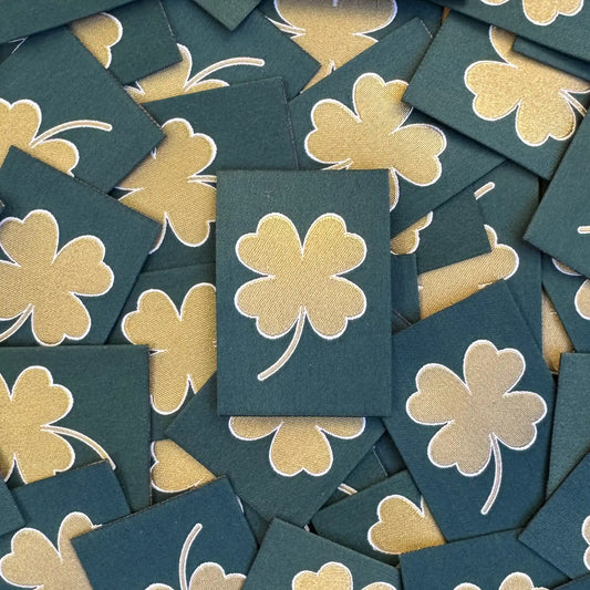 Assortiment d'étiquettes à coudre "Chance"