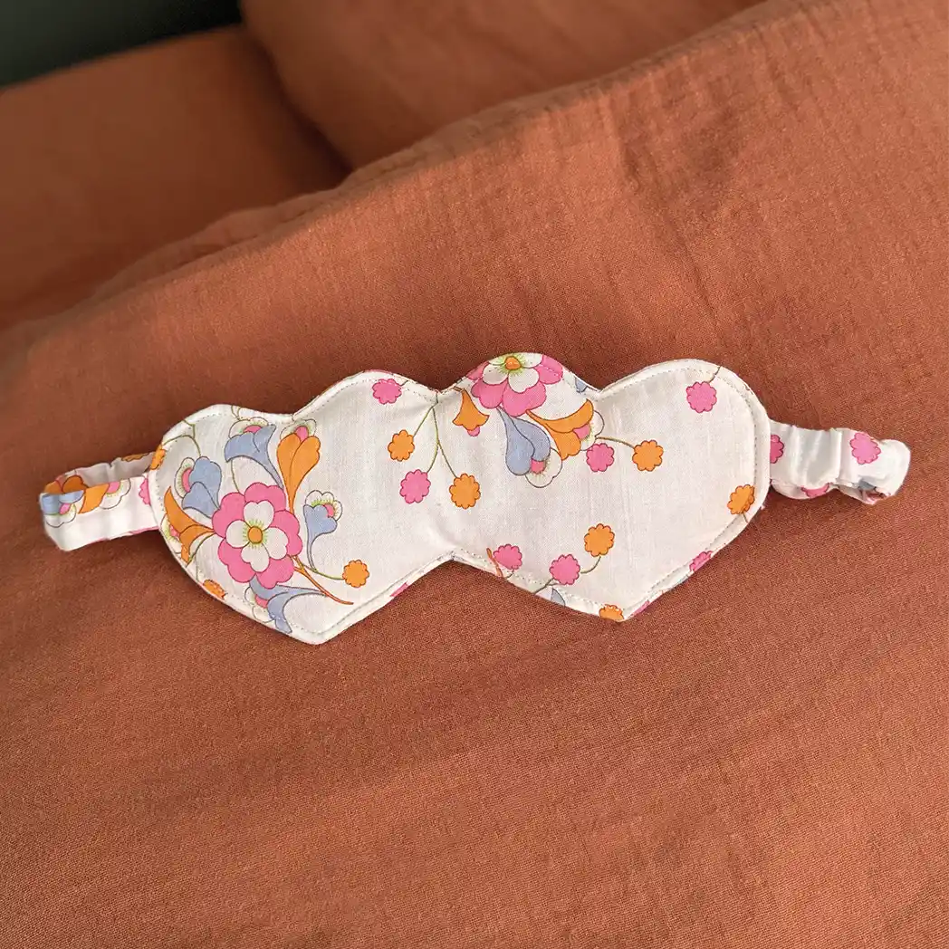 Masque De Sommeil Cache-œils Personnalisable - Référence 27, Fabriqué En France (neuf)