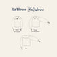 La blouse “Belledonne" - FEMME - Patron