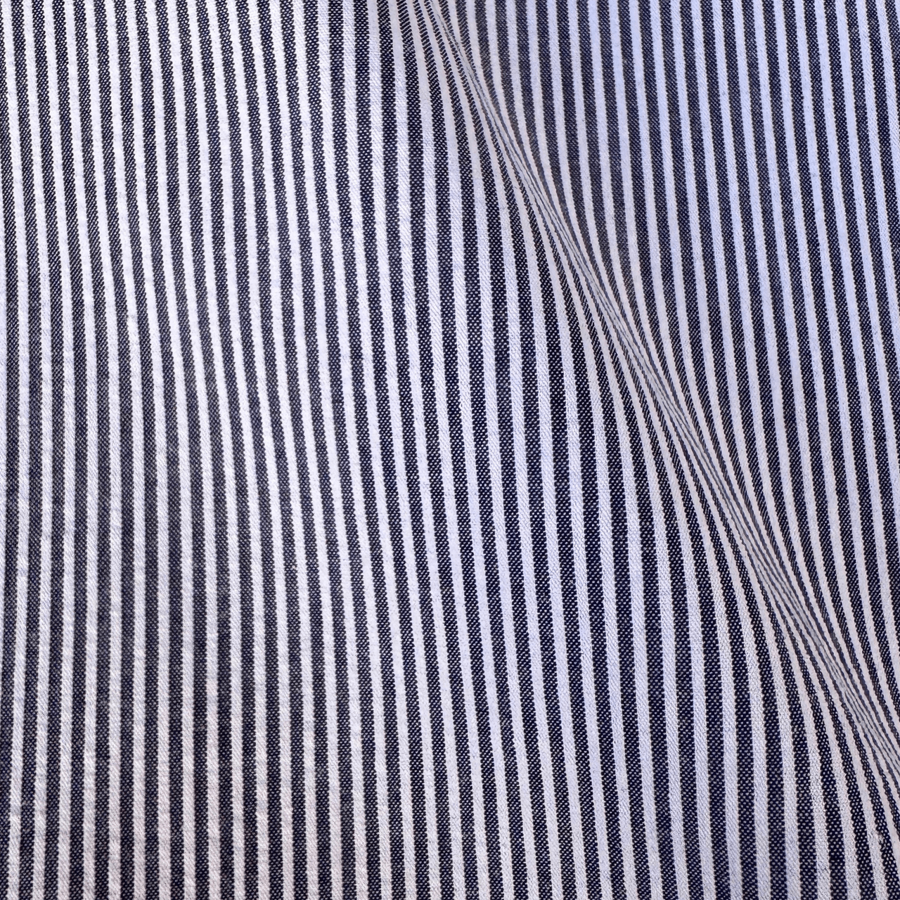 Coffret - La chemise “En balade” en seersucker rayée - FEMME