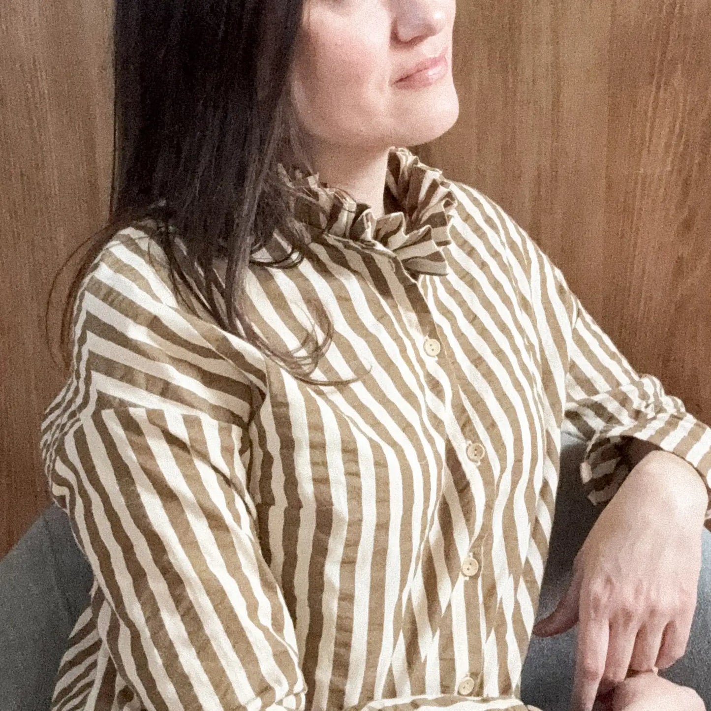 Les cols amovibles de la chemise “En balade” - FEMME - Extension de patron