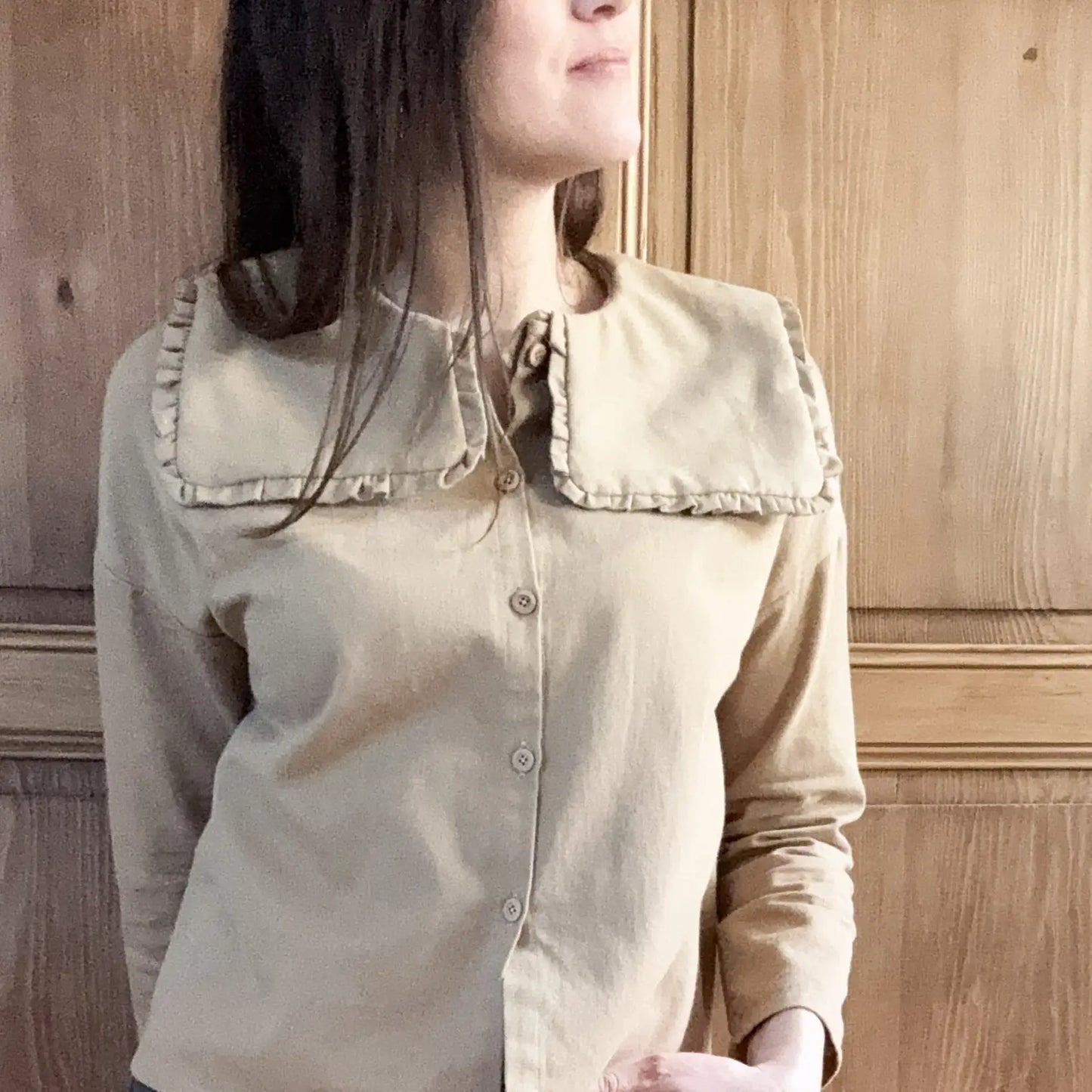 Les cols amovibles de la chemise “En balade” - FEMME - Extension de patron