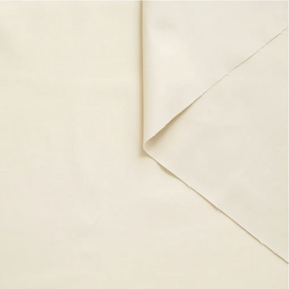 Twill de coton écru
